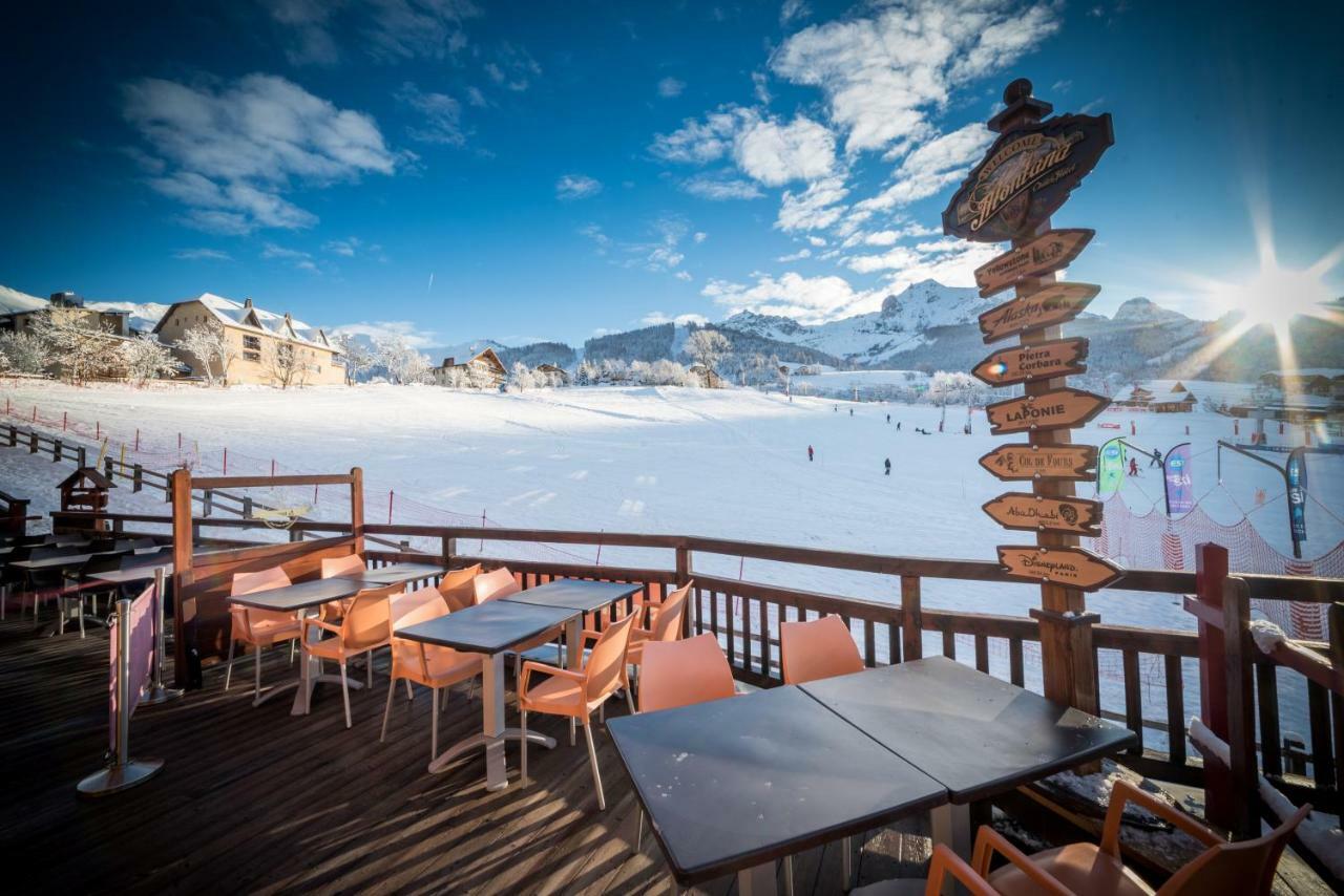 Montana Chalet Hotel & Spa Le Sauze Exteriör bild